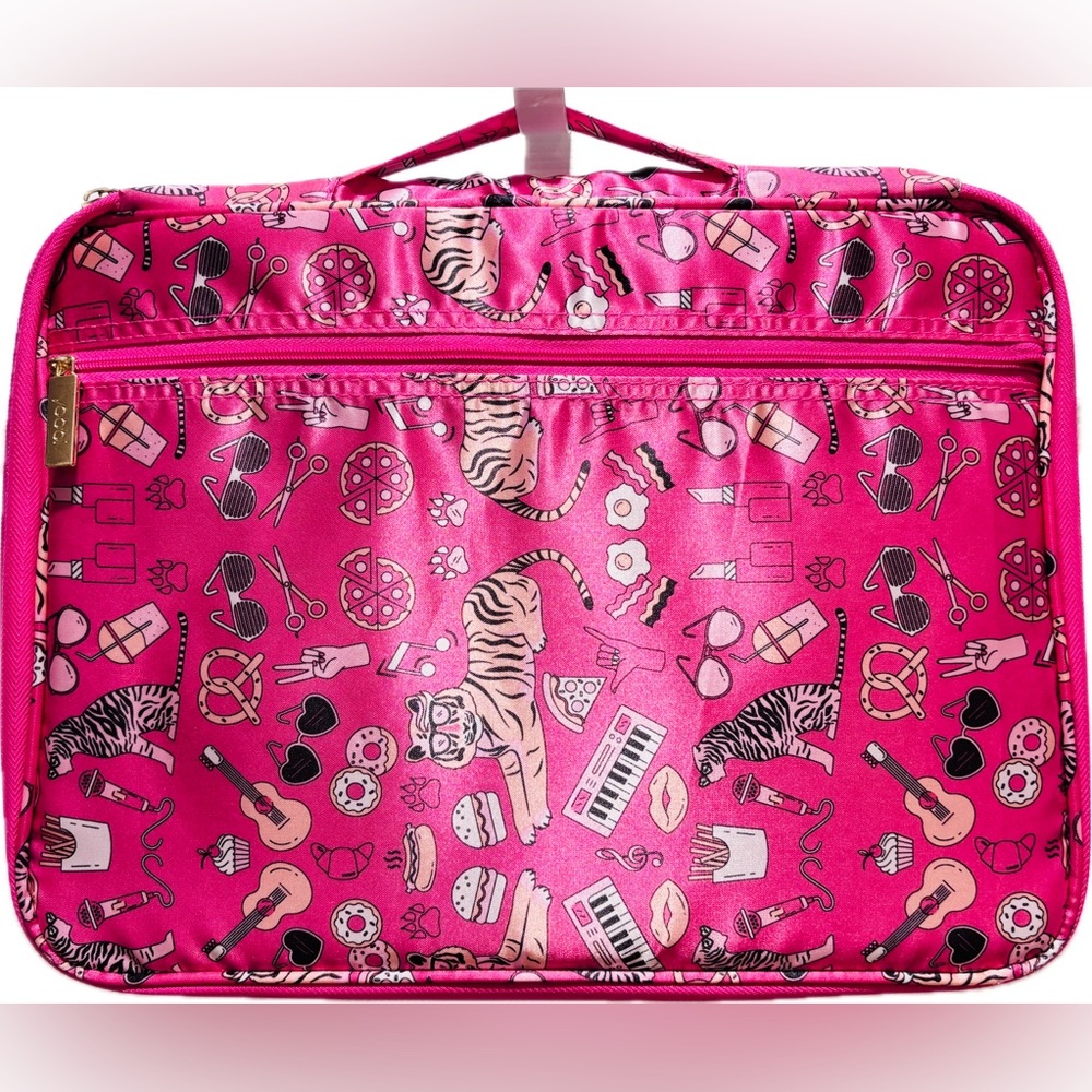 Yoobi Satin Document Organizer/Laptop Cover with Fun Print